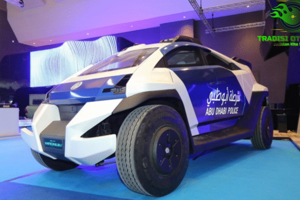 Mobil Polisi Abu Dhabi, Uni Emirat Arab Unjuk Gigi di Jakarta